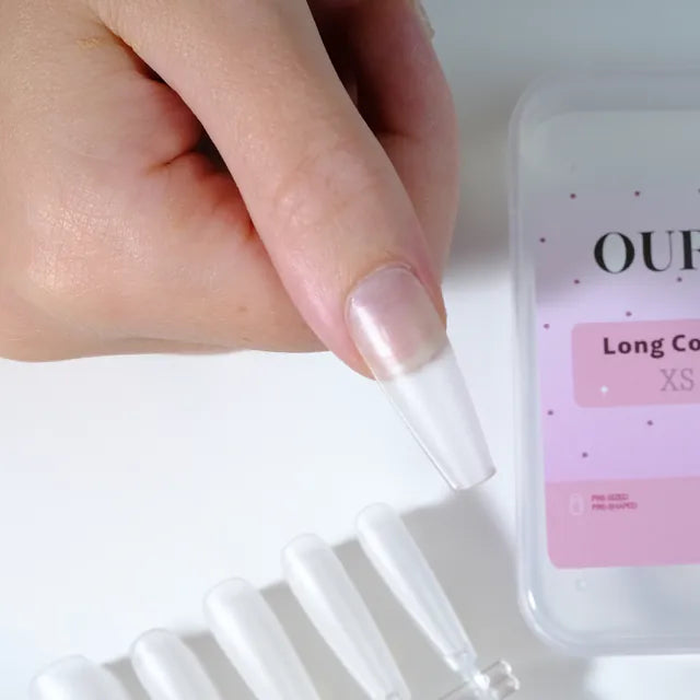 Long Coffin nail tips