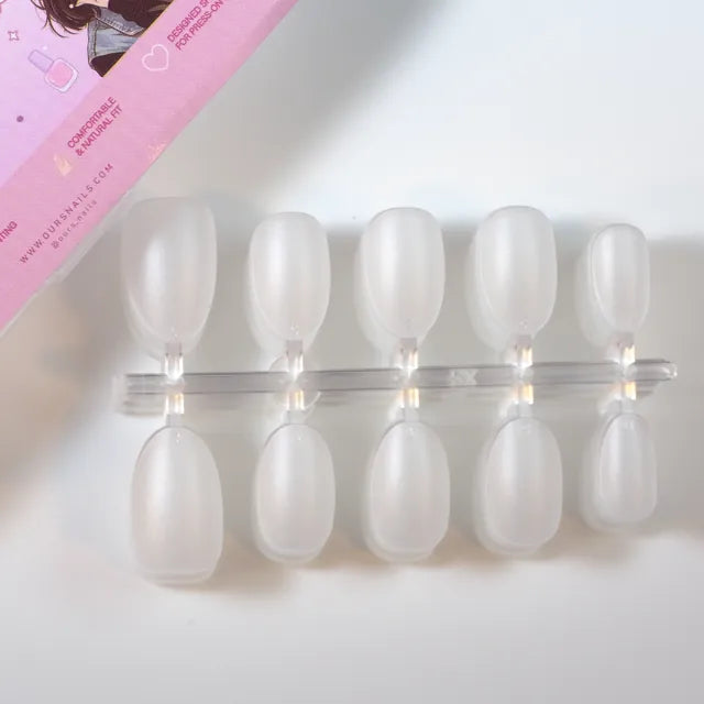 Short Oval nail tips